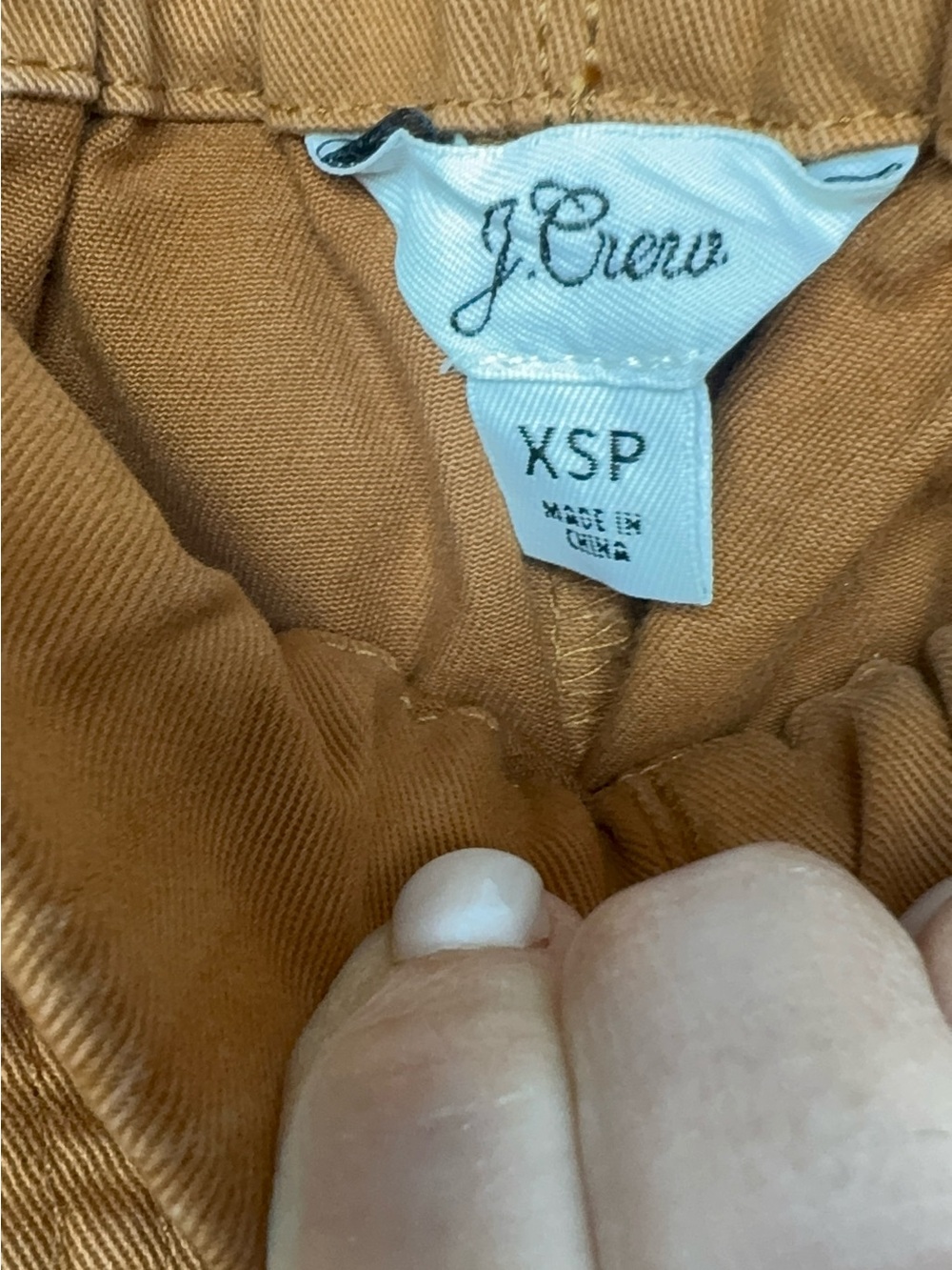 J.Crew high-rise, Pull-on Wide-leg Chino Pants xs - Picture 6 of 8